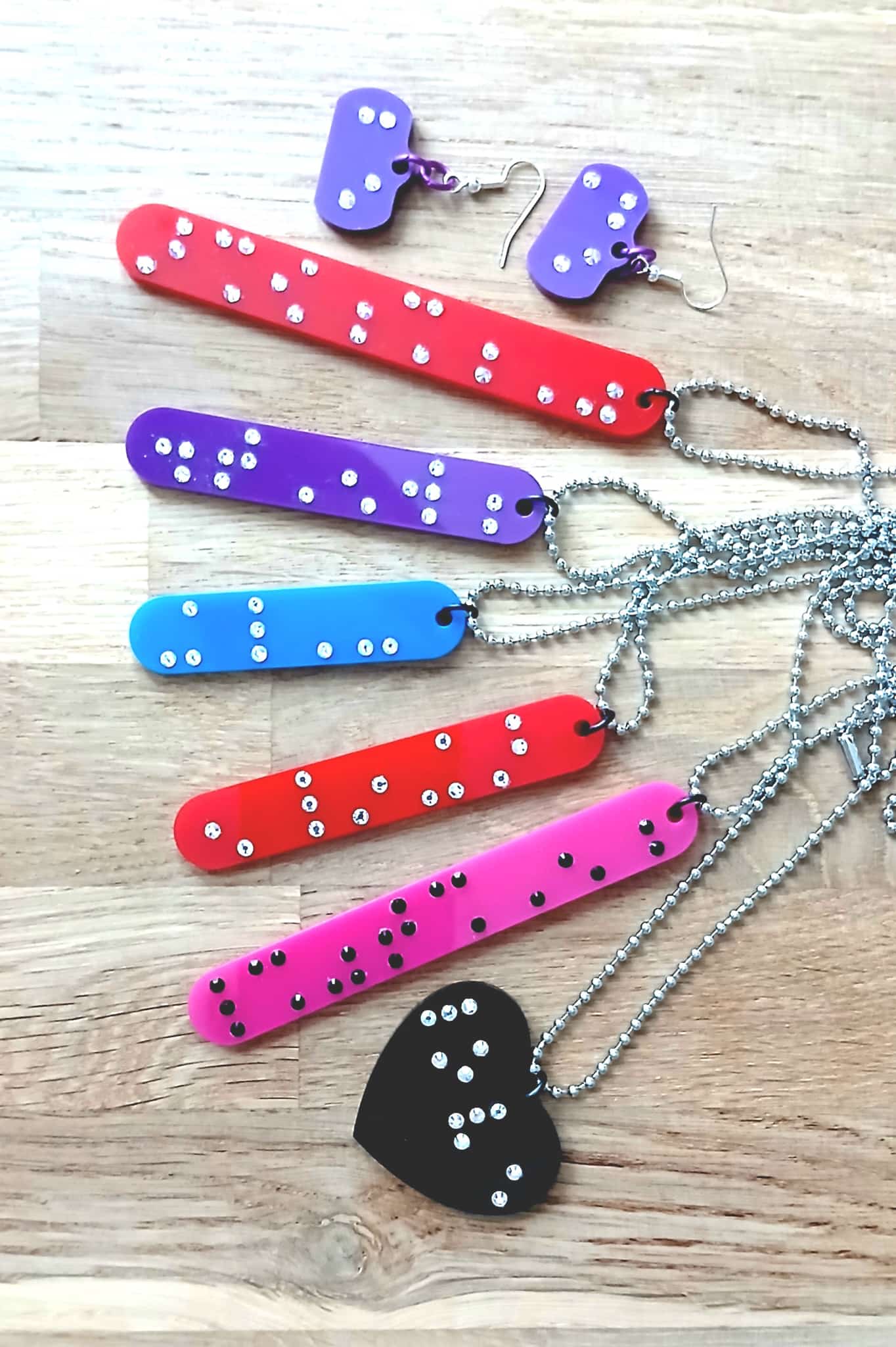 Braille Jewellery